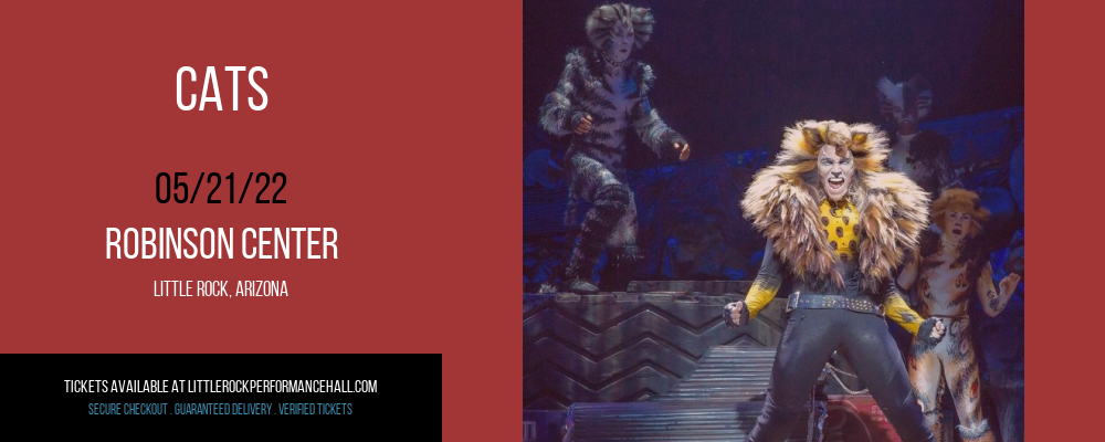 Cats at Robinson Center tickets Cats at Robinson Center