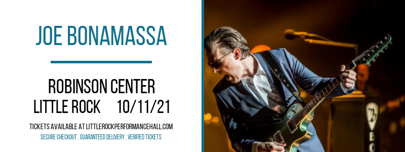 Joe Bonamassa at Robinson Center tickets Joe Bonamassa at Robinson Center