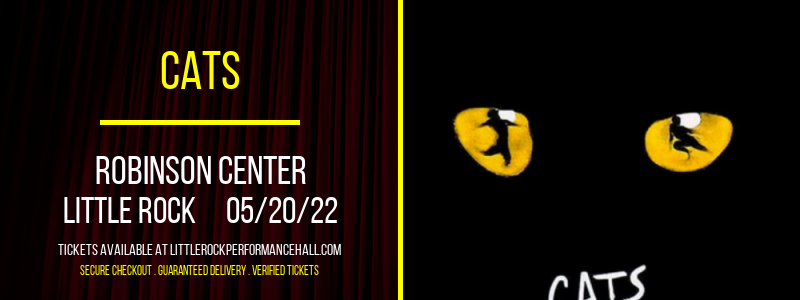 Cats at Robinson Center tickets Cats at Robinson Center