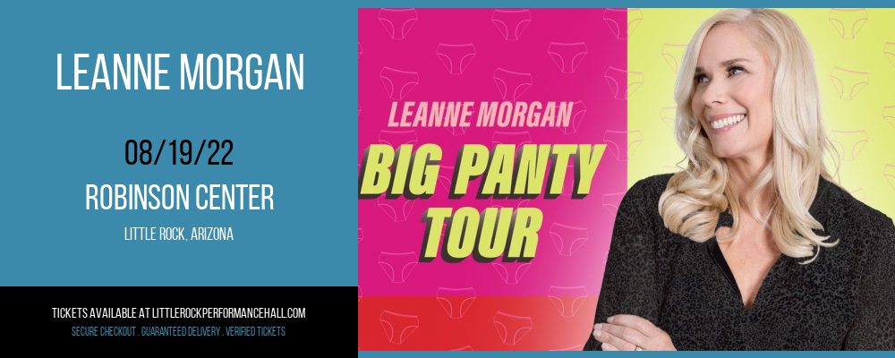 Leanne Morgan at Robinson Center tickets Leanne Morgan at Robinson Center