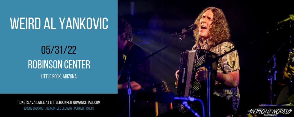 Weird Al Yankovic at Robinson Center tickets Weird Al Yankovic at Robinson Center