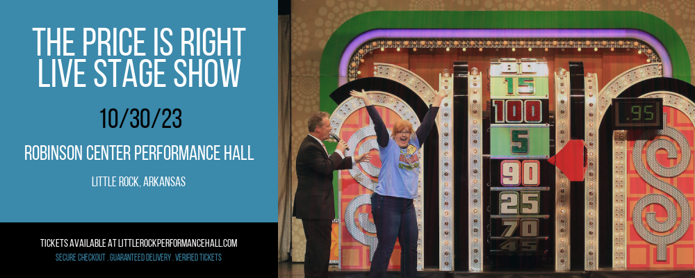 The Price Is Right - Live Stage Show at Robinson Center Performance Hall
