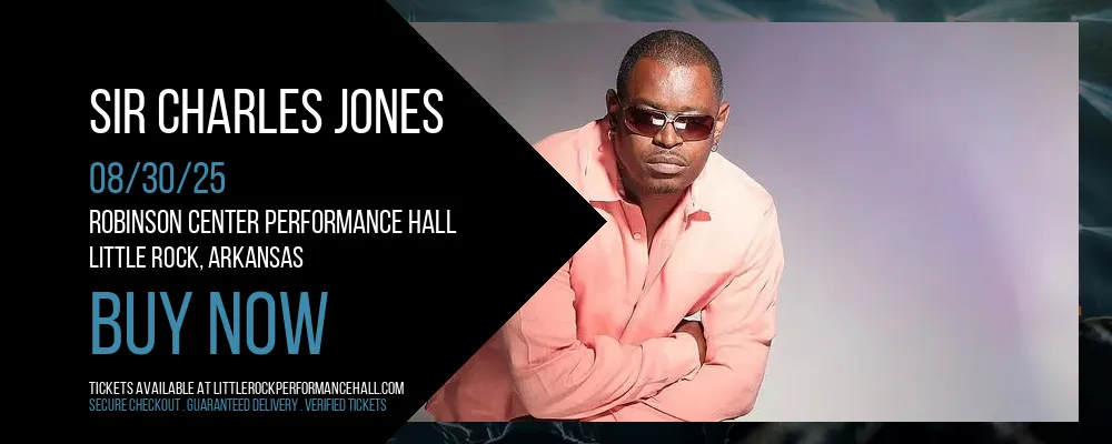 Sir Charles Jones at Robinson Center Performance Hall