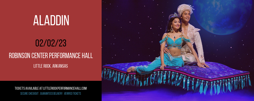 Aladdin at Robinson Center tickets Aladdin at Robinson Center