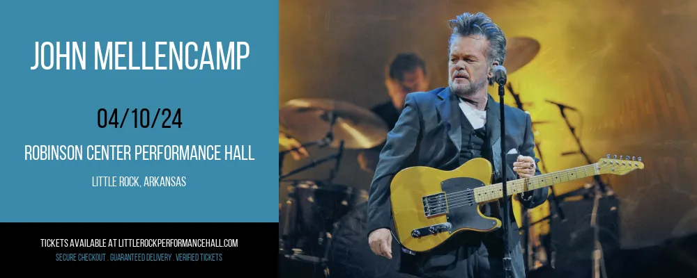 John Mellencamp at Robinson Center Performance Hall