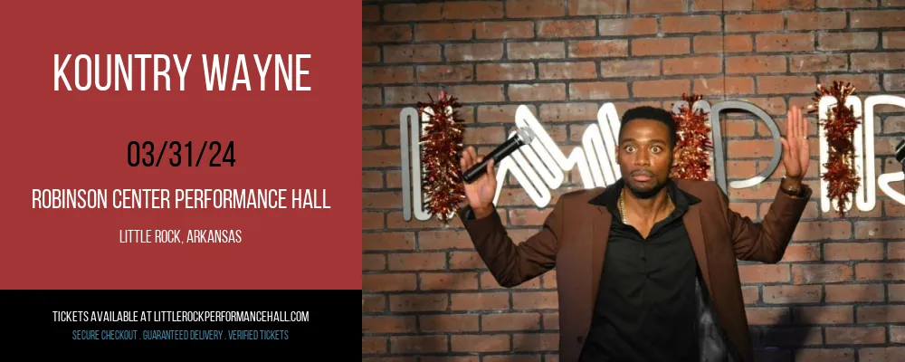 Kountry Wayne at Robinson Center Performance Hall