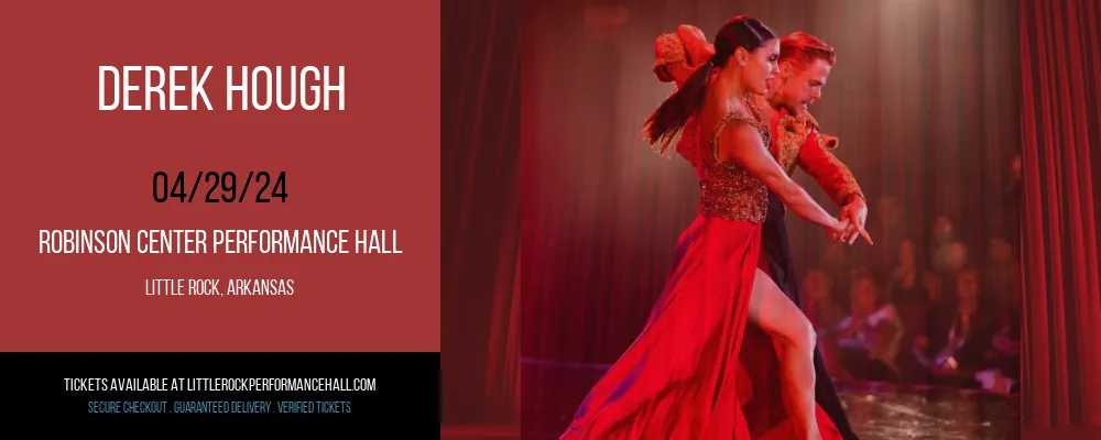 Derek Hough at Robinson Center Performance Hall