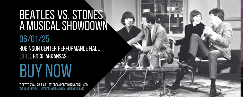 Beatles vs. Stones - A Musical Showdown at Robinson Center Performance Hall
